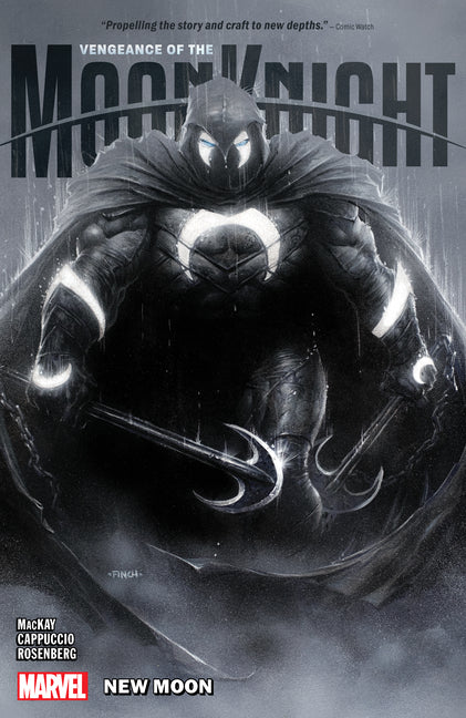 Book cover for Vengeance of the Moon Knight Vol. 1: New Moon
