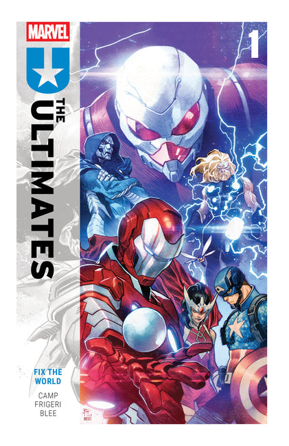 Book cover for Ultimates by Deniz Camp Vol. 1: Fix the World