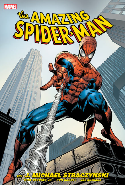 Book cover for Amazing Spider-Man by J. Michael Straczynski Omnibus Vol. 2 Deodato Cover [New Printing]