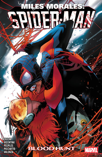 Book cover for Miles Morales: Spider-Man by Cody Ziglar Vol. 5 - Blood Hunt