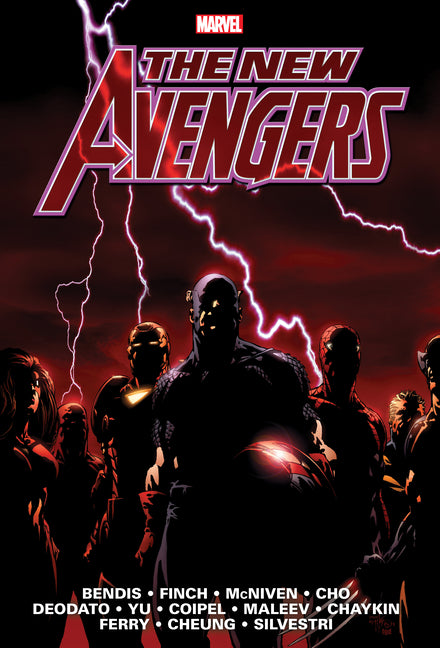 Book cover for New Avengers Omnibus Vol. 1 David Finch Cover [New Printing]