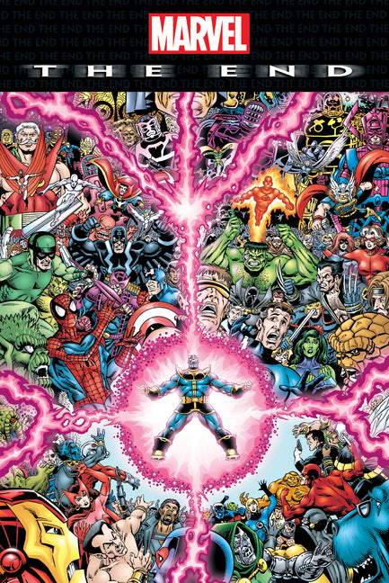 Book cover for Marvel: The End Omnibus Jim Starlin Cover