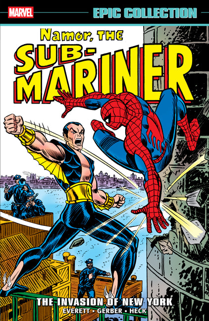 Book cover for Namor the Sub-Mariner Epic Collection: The Invasion of New York