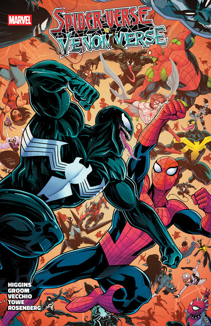 Book cover for Spider-Verse vs. Venomverse
