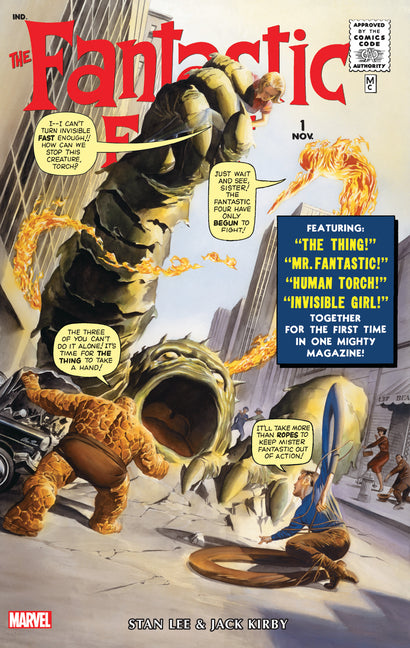 Book cover for Fantastic Four Omnibus Vol. 1 Alex Ross Cover [New Printing 3]