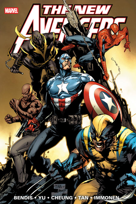 Book cover for New Avengers Omnibus Vol. 2 Billy Tan Cover