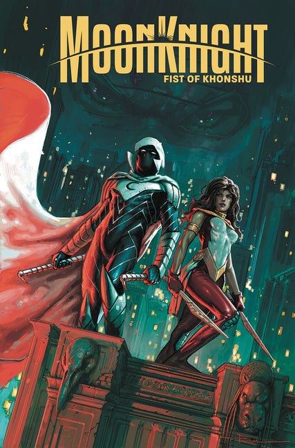 Book cover for Moon Knight: Fist of Khonshu Vol. 3 - We're Outta Here