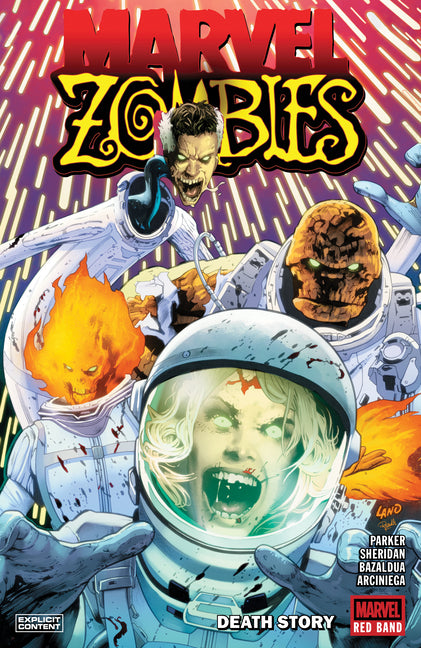 Book cover for Marvel Zombies: Red Band - Death Story