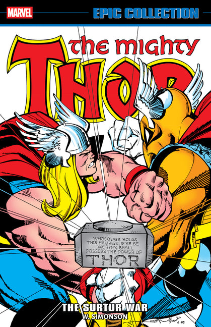 Book cover for Thor Epic Collection: The Surtur War