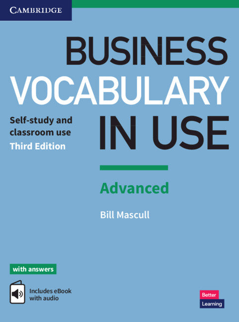 Book cover for Business Vocabulary in Use: Advanced Book with Answers and Enhanced eBook