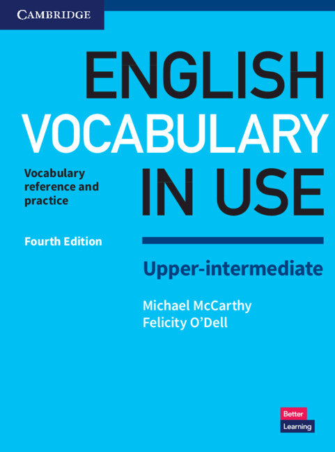 Book cover for English Vocabulary in Use Upper-Intermediate Book with Answers: Vocabulary Reference and Practice