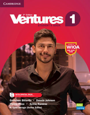 Book cover for Ventures Level 1 Digital Value Pack