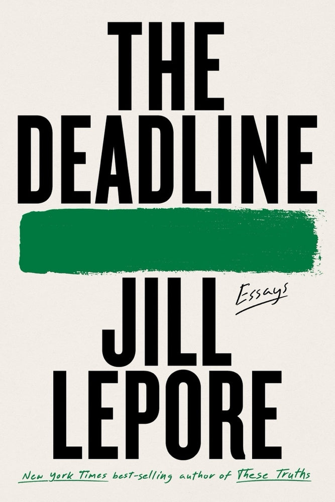 Book cover for The Deadline: Essays