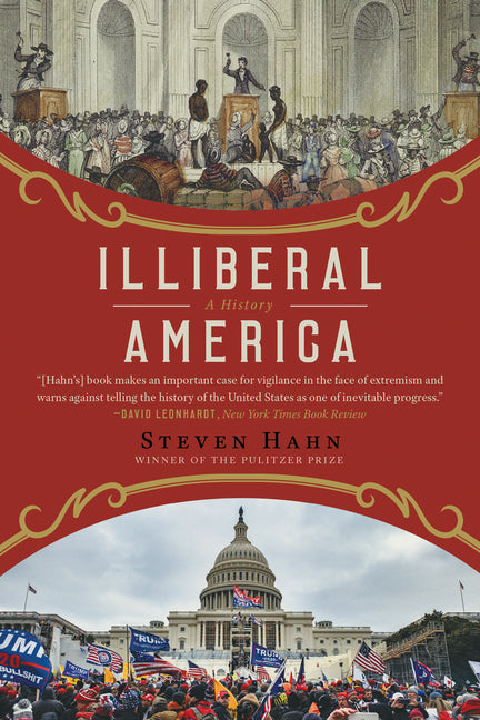 Book cover for Illiberal America: A History