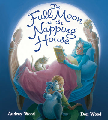 Book cover for The Full Moon at the Napping House Padded Board Book