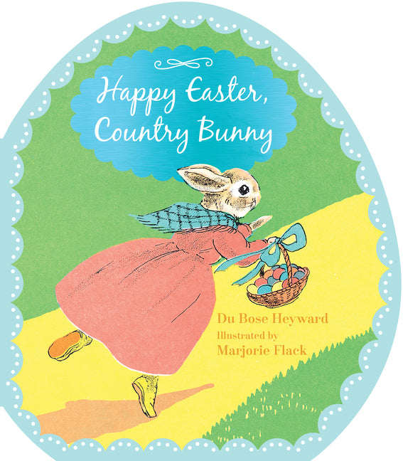 Book cover for Happy Easter, Country Bunny Shaped: An Easter and Springtime Book for Kids