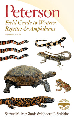 Book cover for Peterson Field Guide to Western Reptiles & Amphibians, Fourth Edition
