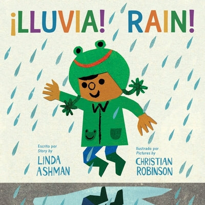 Book cover for Rain!/¡Lluvia! Board Book: Bilingual English-Spanish