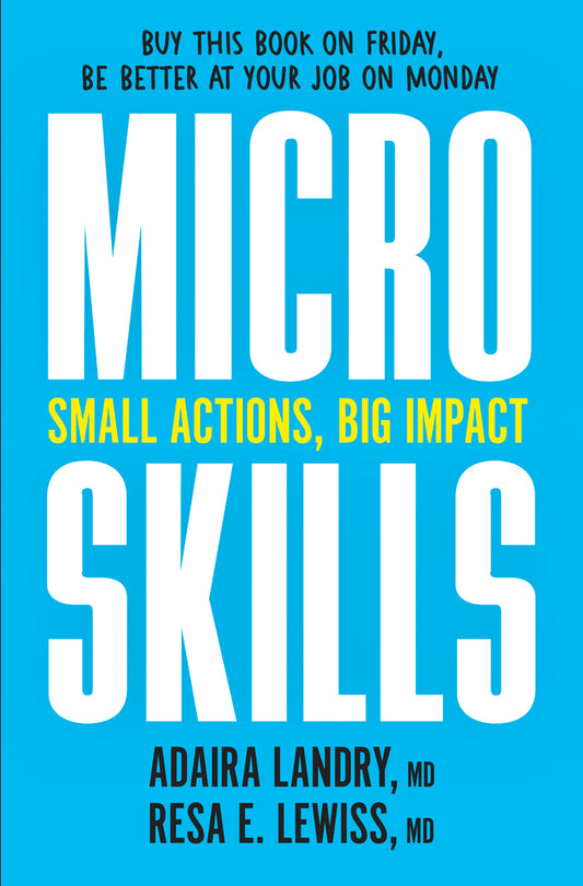 Book cover for Microskills: Small Actions, Big Impact