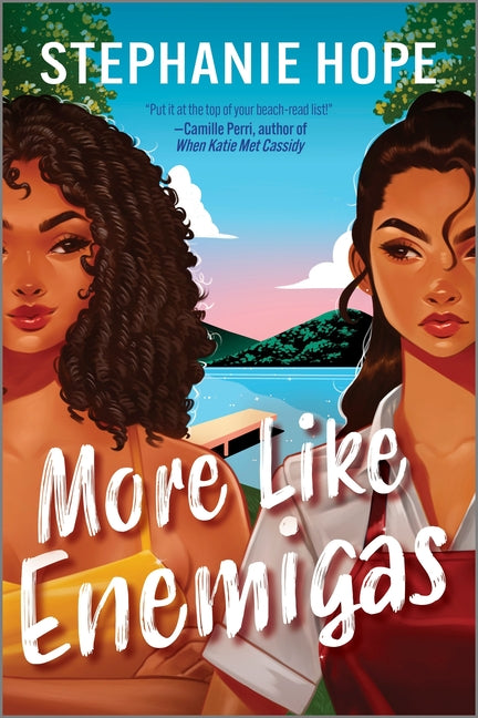 Book cover for More Like Enemigas: A Heartfelt and Humorous Sapphic Rivals to Lovers Romance with Wedding Hijinx, Family Secrets, and Tons of Sparks (Original)