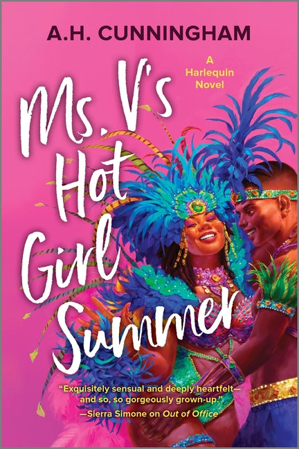 Book cover for Ms. V's Hot Girl Summer: A Spicy Black Latinx Age-Gap Romance (Original)