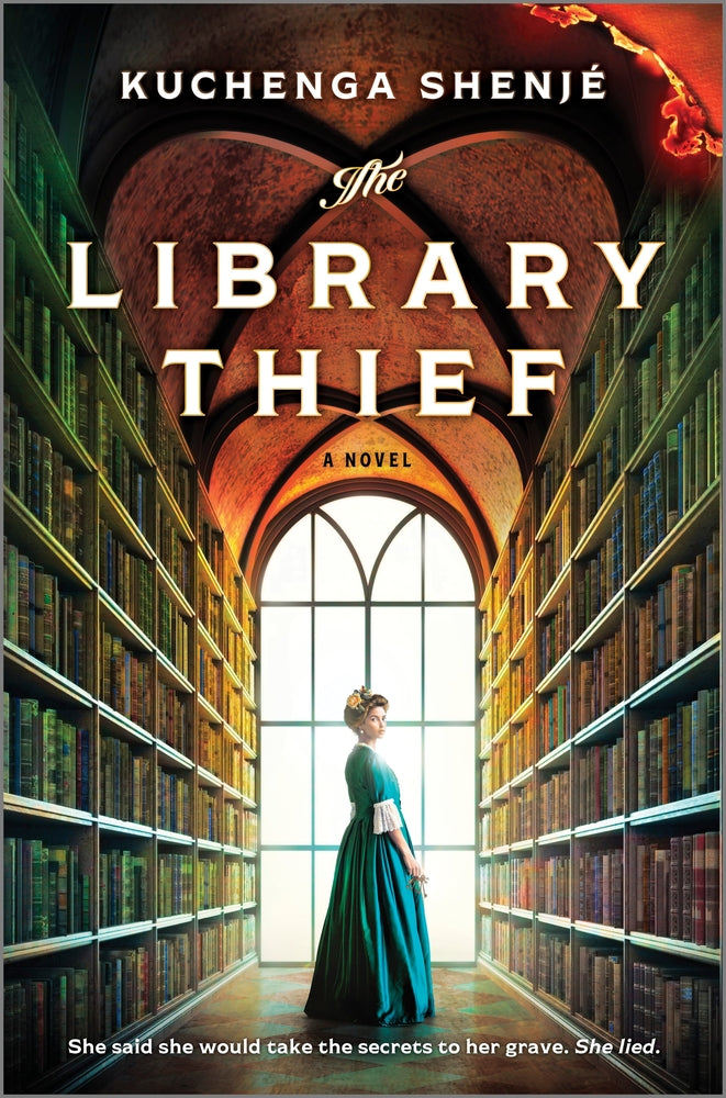 Book cover for The Library Thief