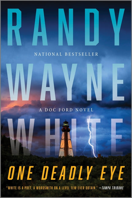 Book cover for One Deadly Eye: A Doc Ford Novel (First Time Trade)