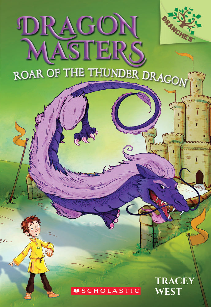 Book cover for Roar of the Thunder Dragon: A Branches Book (Dragon Masters #8): Volume 8