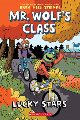 Book cover for Lucky Stars: A Graphic Novel (Mr. Wolf's Class #3): Volume 3
