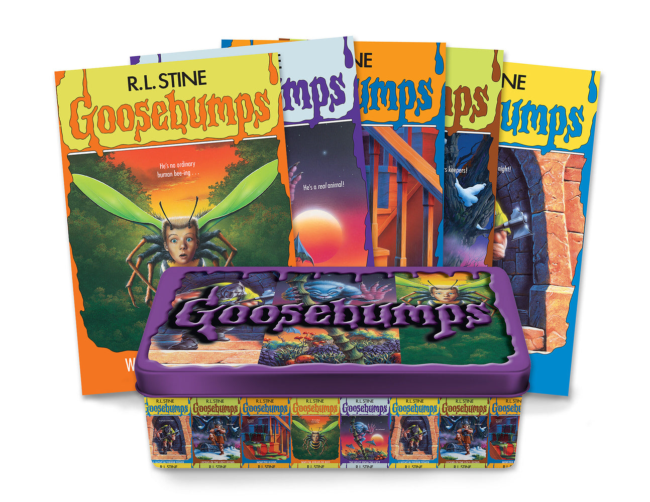 Book cover for Goosebumps 25th Anniversary Retro Set