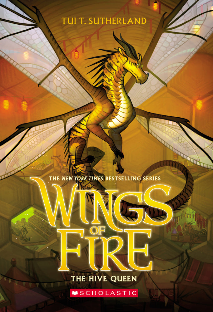 Book cover for The Hive Queen (Wings of Fire #12): Volume 12