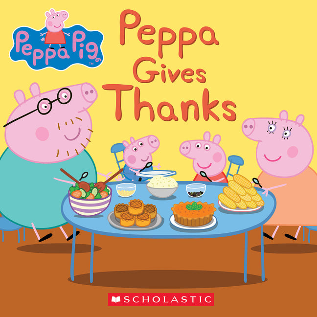 Book cover for Peppa Gives Thanks