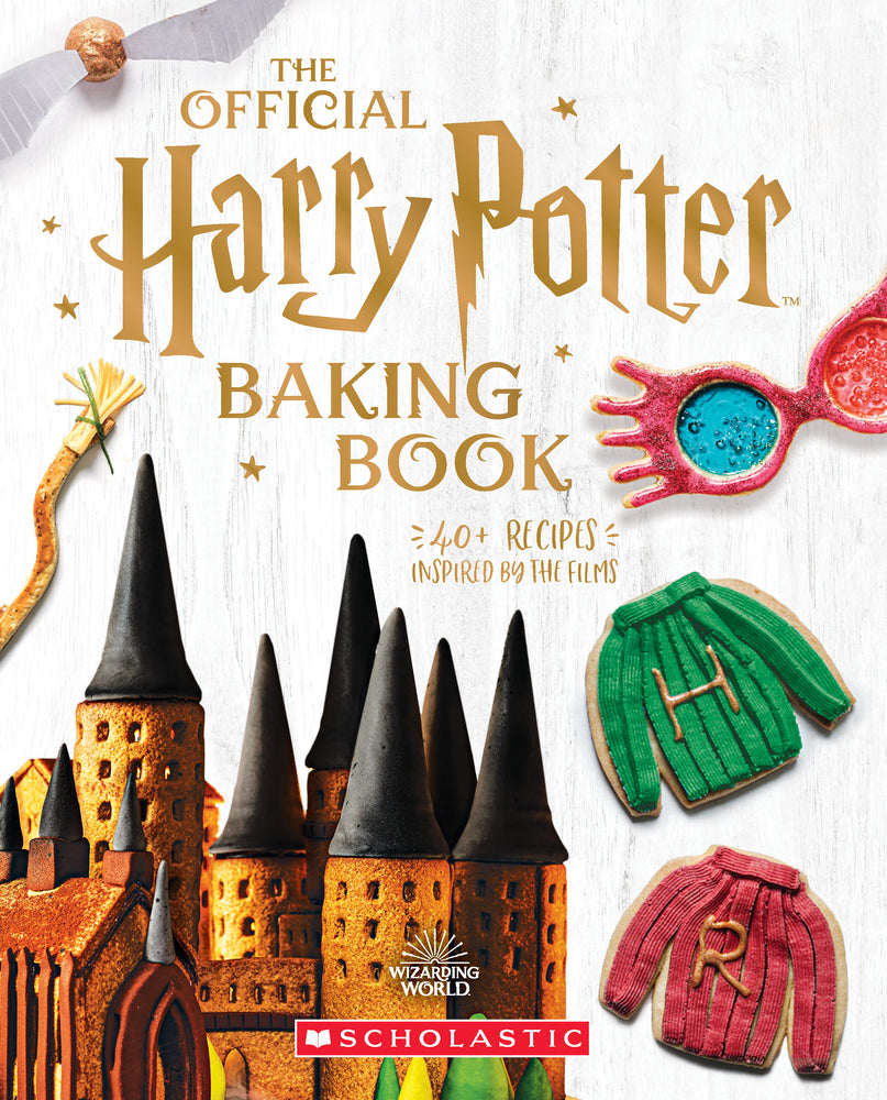 Book cover for The Official Harry Potter Baking Book: 40+ Recipes Inspired by the Films