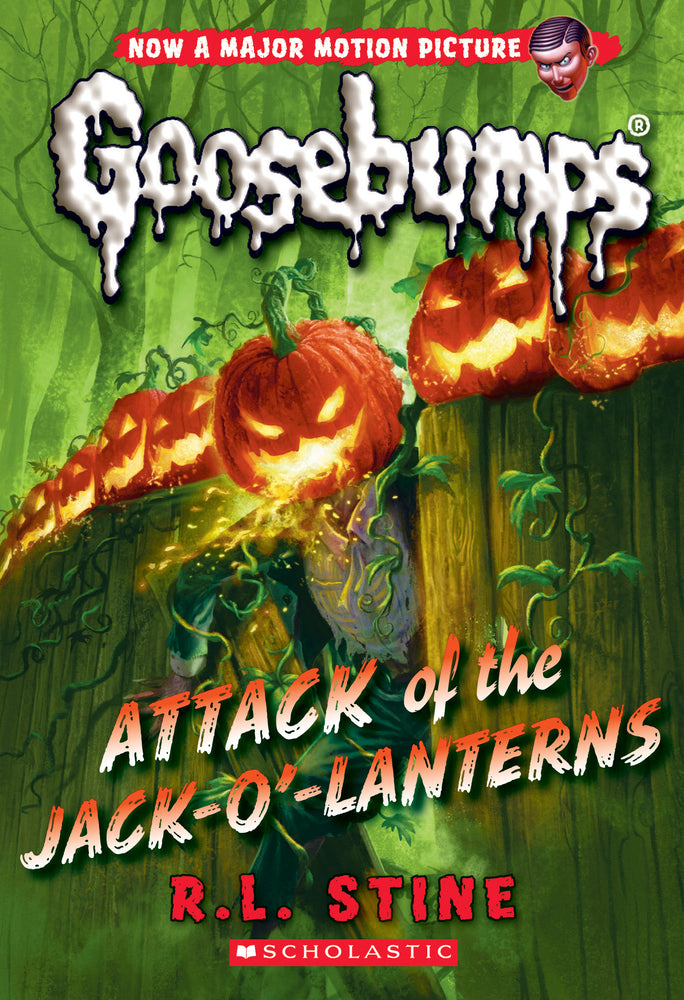 Book cover for Attack of the Jack-O'-Lanterns (Classic Goosebumps #36): Volume 36