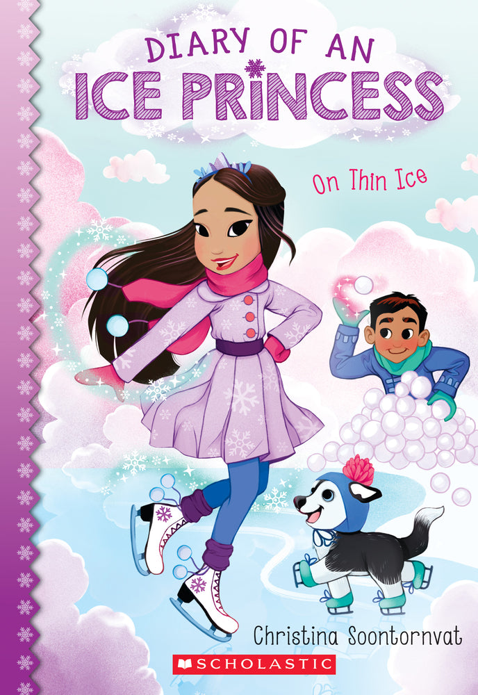 Book cover for On Thin Ice (Diary of an Ice Princess #3): Volume 3