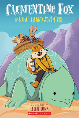 Book cover for Clementine Fox and the Great Island Adventure: A Graphic Novel (Clementine Fox #1)