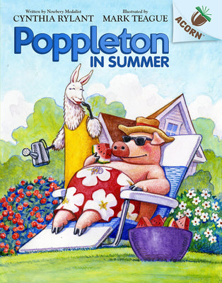 Book cover for Poppleton in Summer: An Acorn Book (Poppleton #6): Volume 4