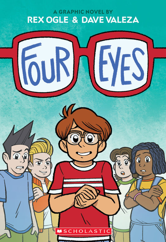 Book cover for Four Eyes: A Graphic Novel
