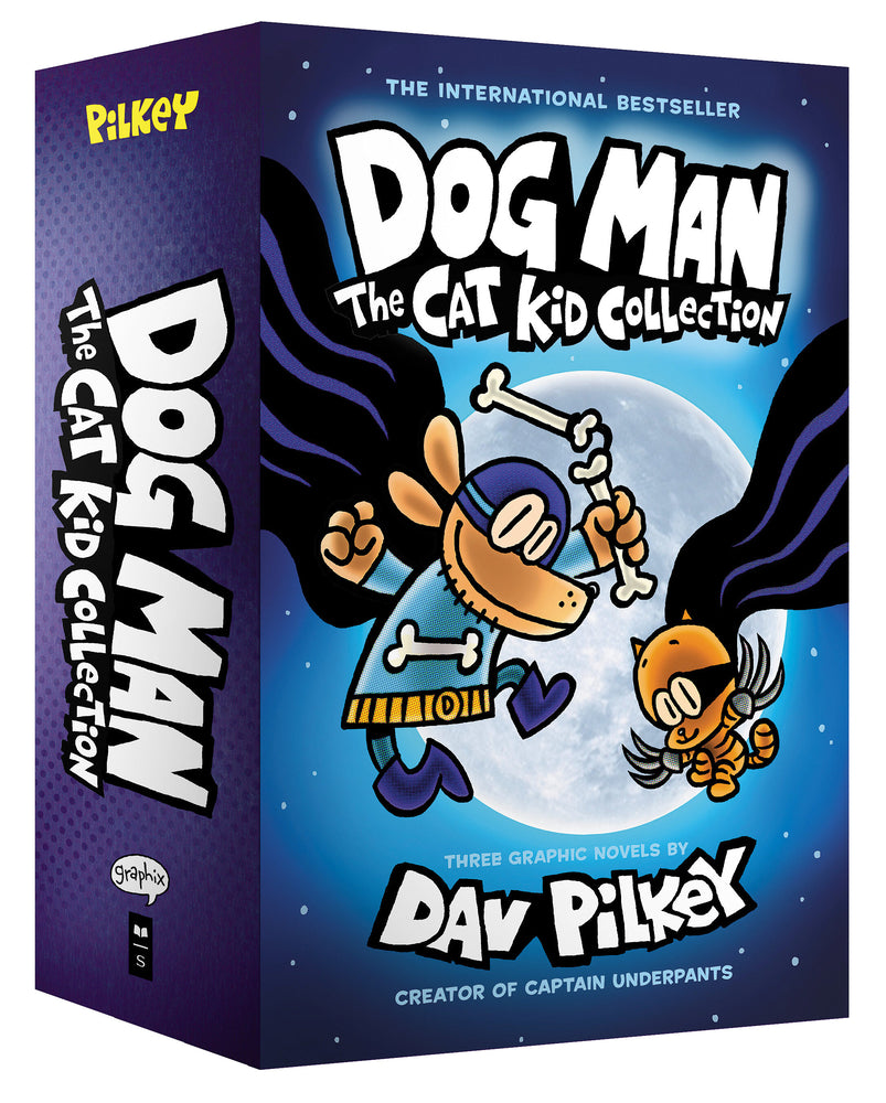 Book cover for Dog Man: The Cat Kid Collection: From the Creator of Captain Underpants (Dog Man #4-6 Box Set)