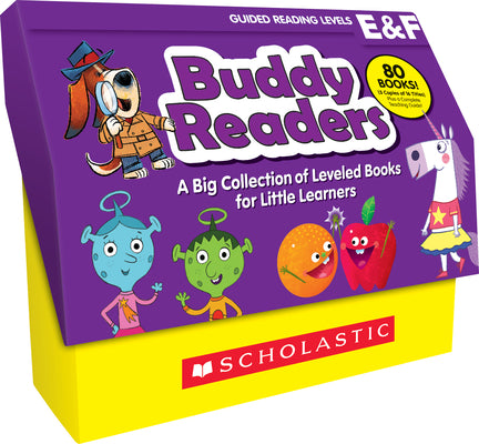 Book cover for Buddy Readers: Levels E & F (Classroom Set): A Big Collection of Leveled Books for Little Learners