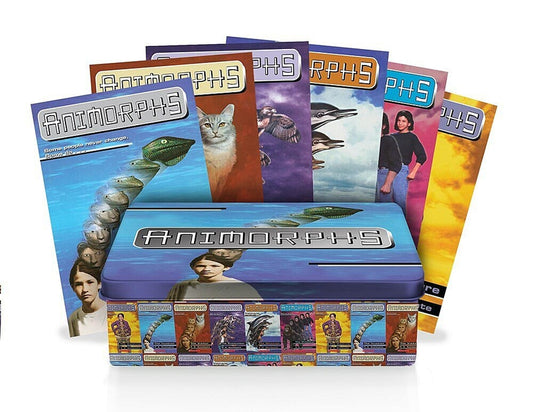 Book cover for Animorphs Retro Tin Box Set