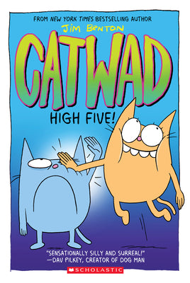 Book cover for High Five! a Graphic Novel (Catwad #5): Volume 5