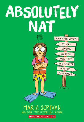 Book cover for Absolutely Nat: A Graphic Novel (Nat Enough #3): Volume 3