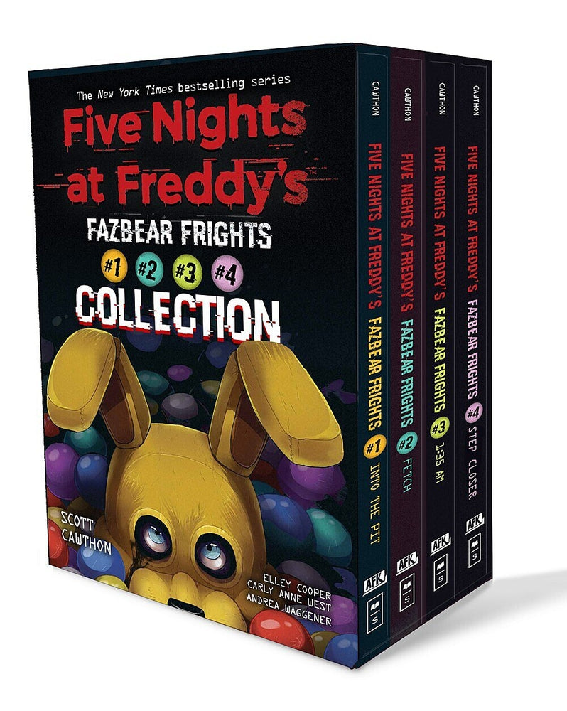 Book cover for Fazbear Frights Four Book Box Set: An Afk Book Series