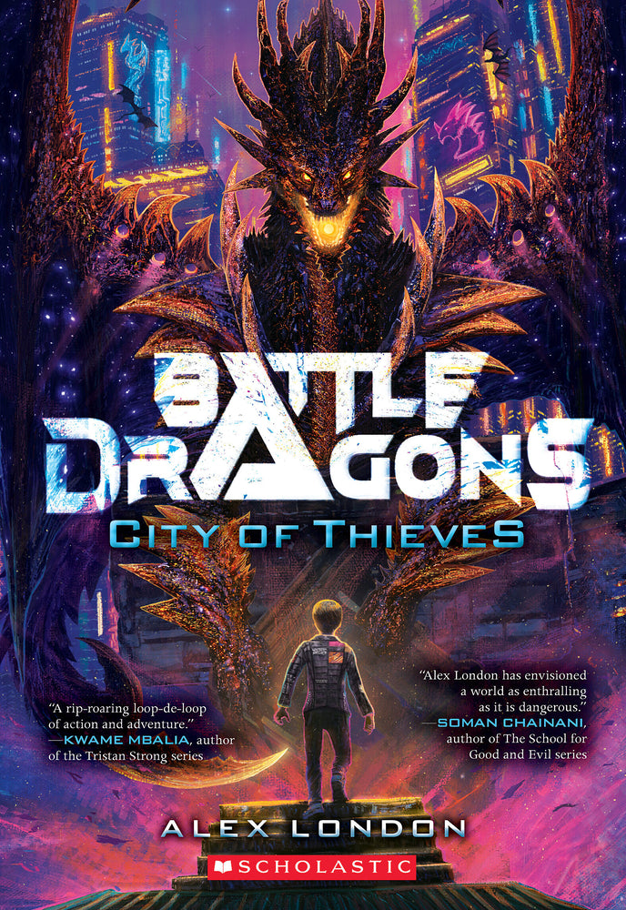 Book cover for City of Thieves (Battle Dragons #1)