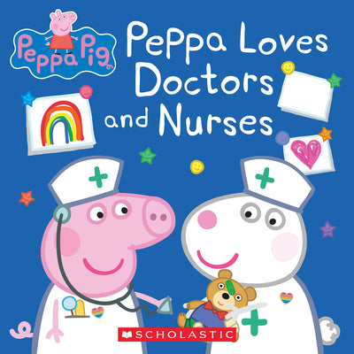 Book cover for Peppa Loves Doctors and Nurses (Peppa Pig)