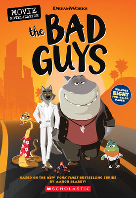 Book cover for The Bad Guys Movie Novelization