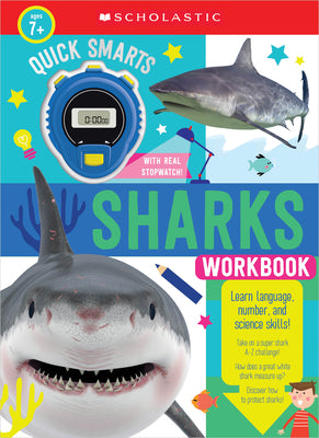 Book cover for Quick Smarts Sharks Workbook: Scholastic Early Learners (Workbook)