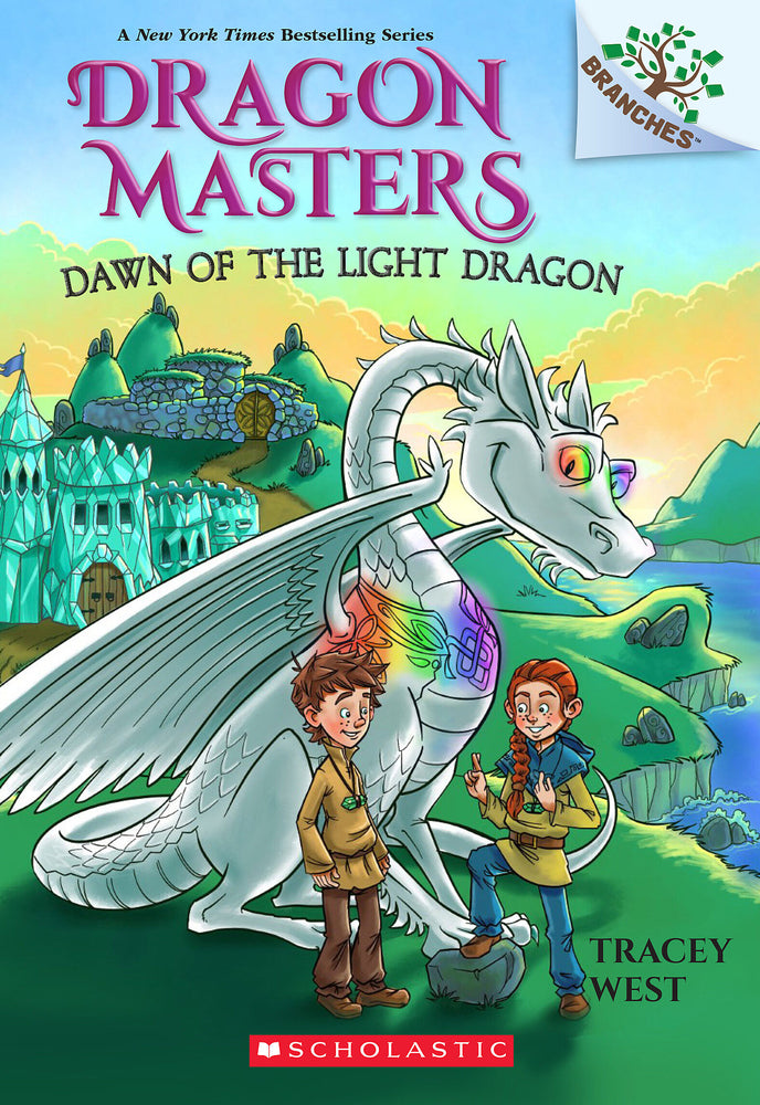 Book cover for Dawn of the Light Dragon: A Branches Book (Dragon Masters #24)