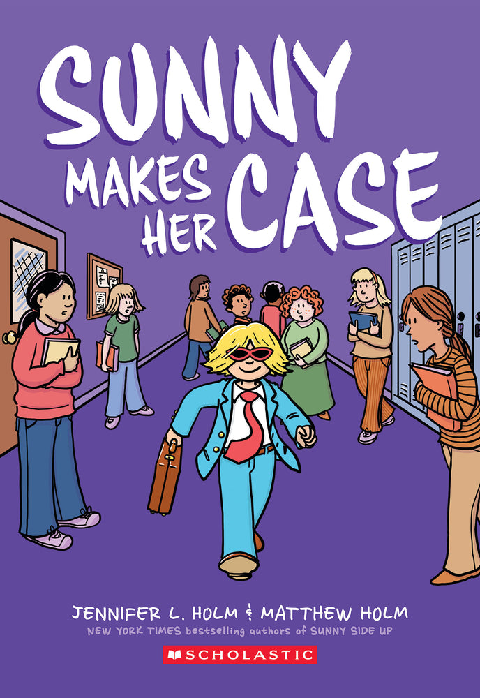 Book cover for Sunny Makes Her Case: A Graphic Novel (Sunny #5)